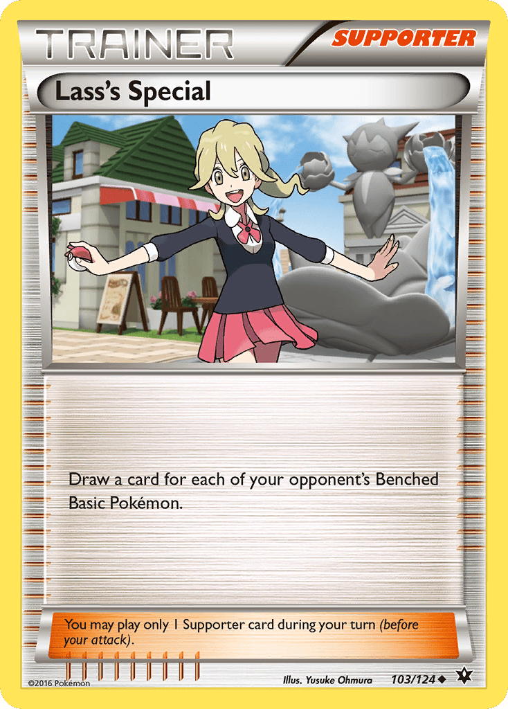 Lass's Special (103/124) [XY: Fates Collide] Pokemon Single Pokémon  | Multizone: Comics And Games