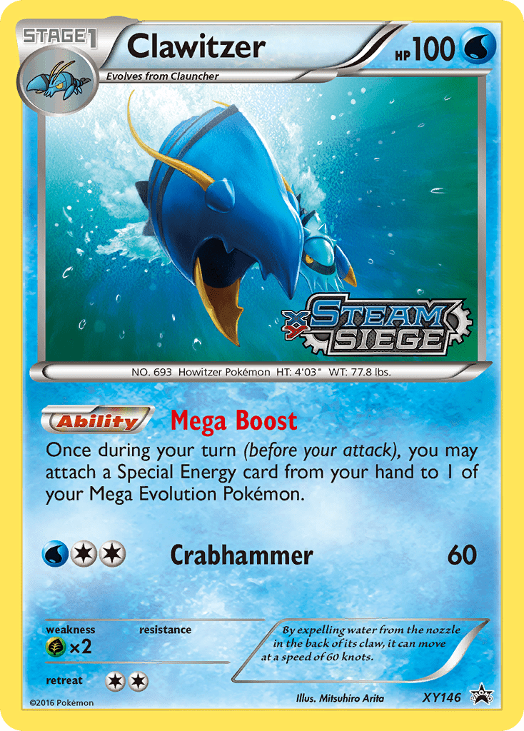 Clawitzer (XY146) [XY: Black Star Promos] Pokemon Single Pokémon  | Multizone: Comics And Games
