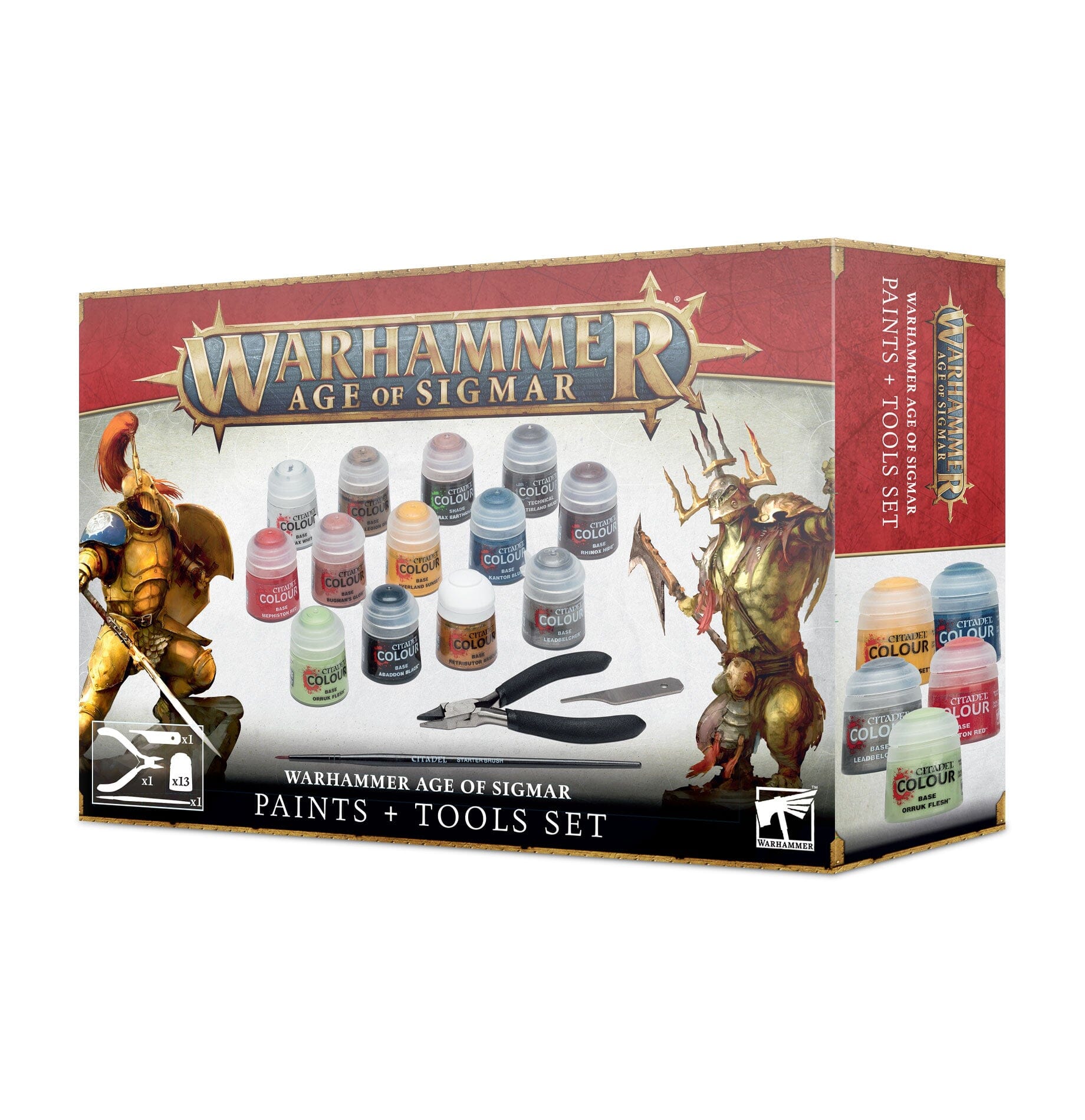 Age of Sigmar Paints + Tools Set Paint Games Workshop  | Multizone: Comics And Games