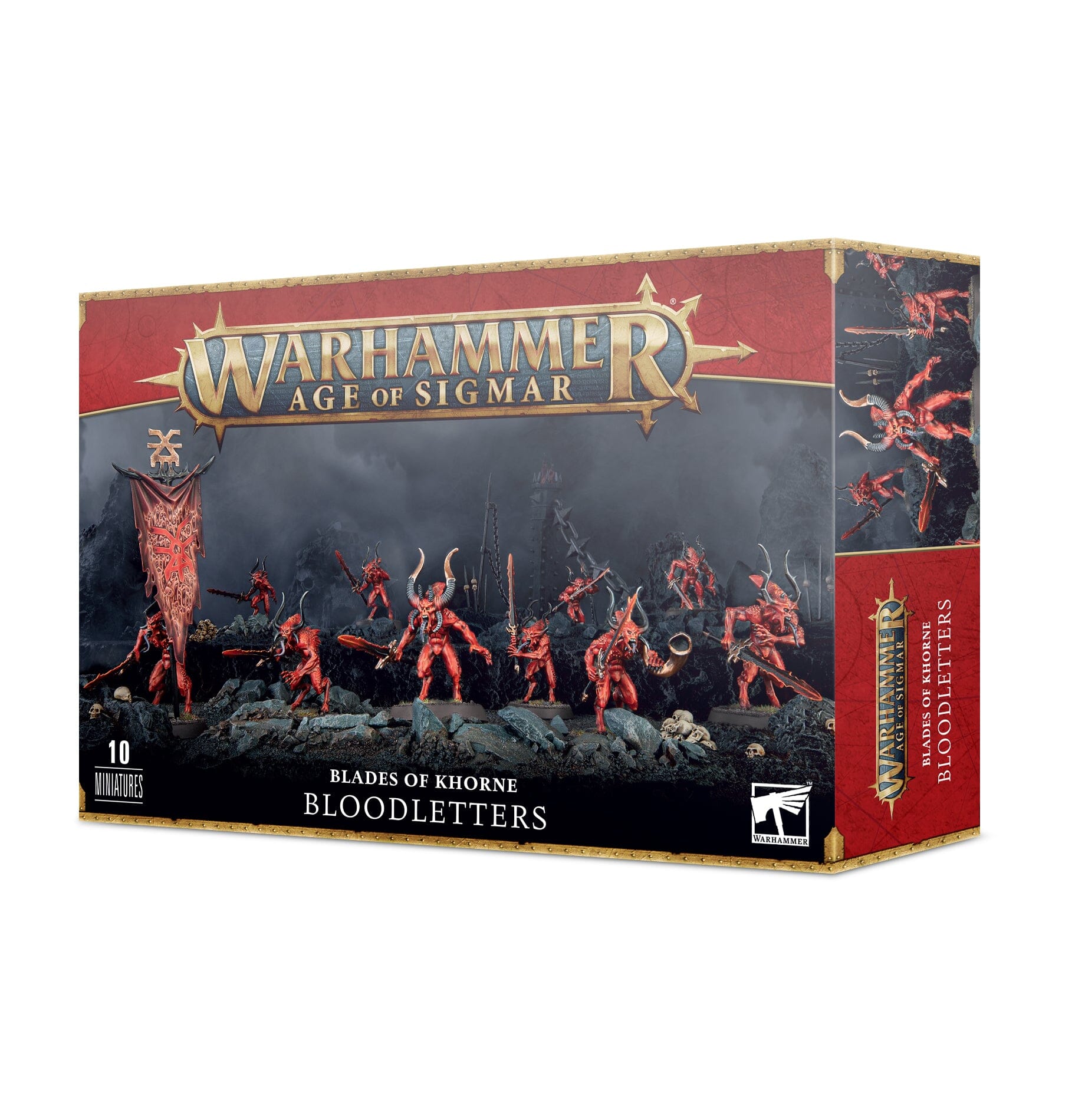 Khorne Bloodletters Miniatures|Figurines Games Workshop  | Multizone: Comics And Games