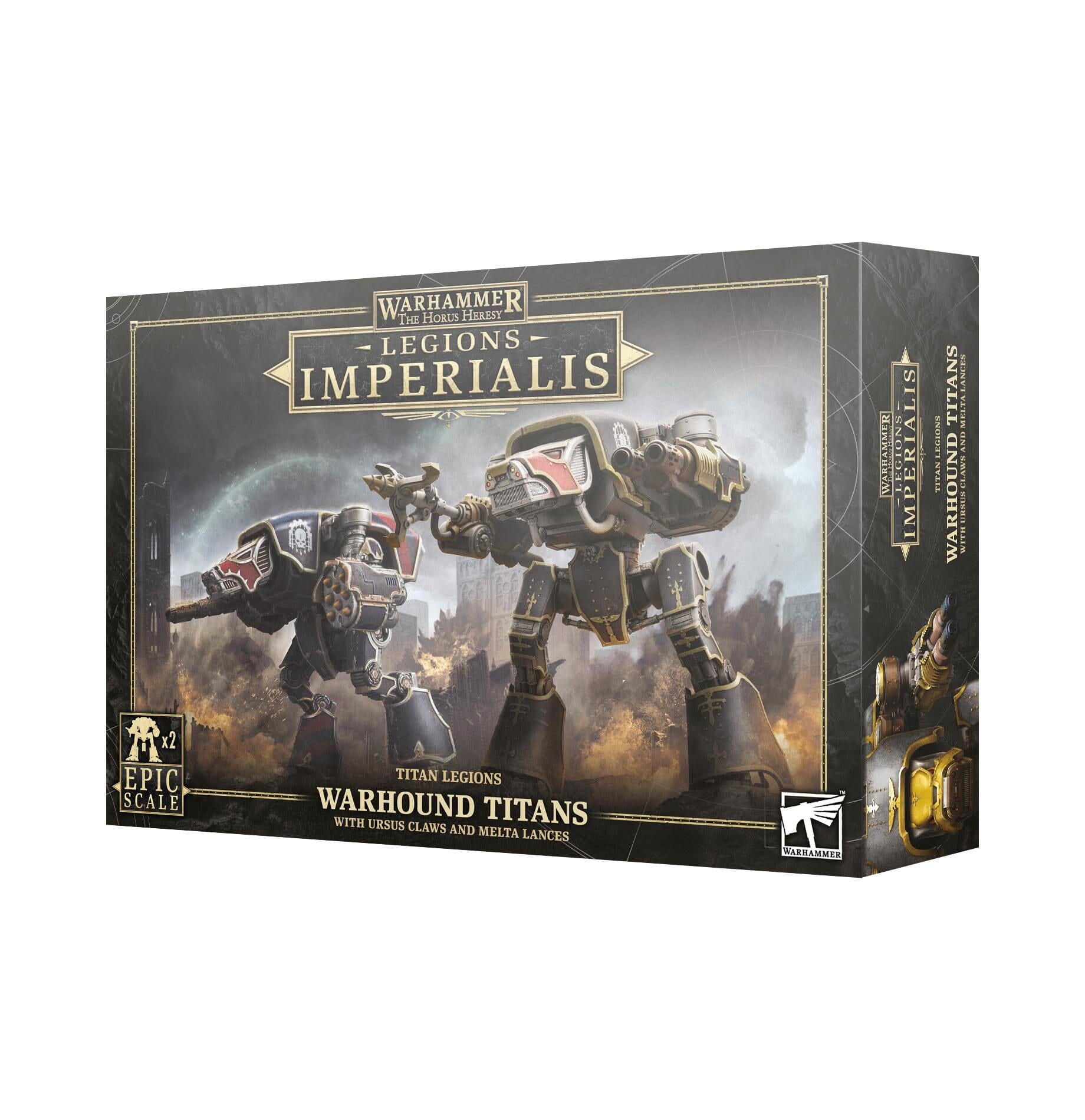 WARHOUND TITANS WITH URSUS CLAWS AND MELTA LANCES Games Workshop Games Workshop  | Multizone: Comics And Games