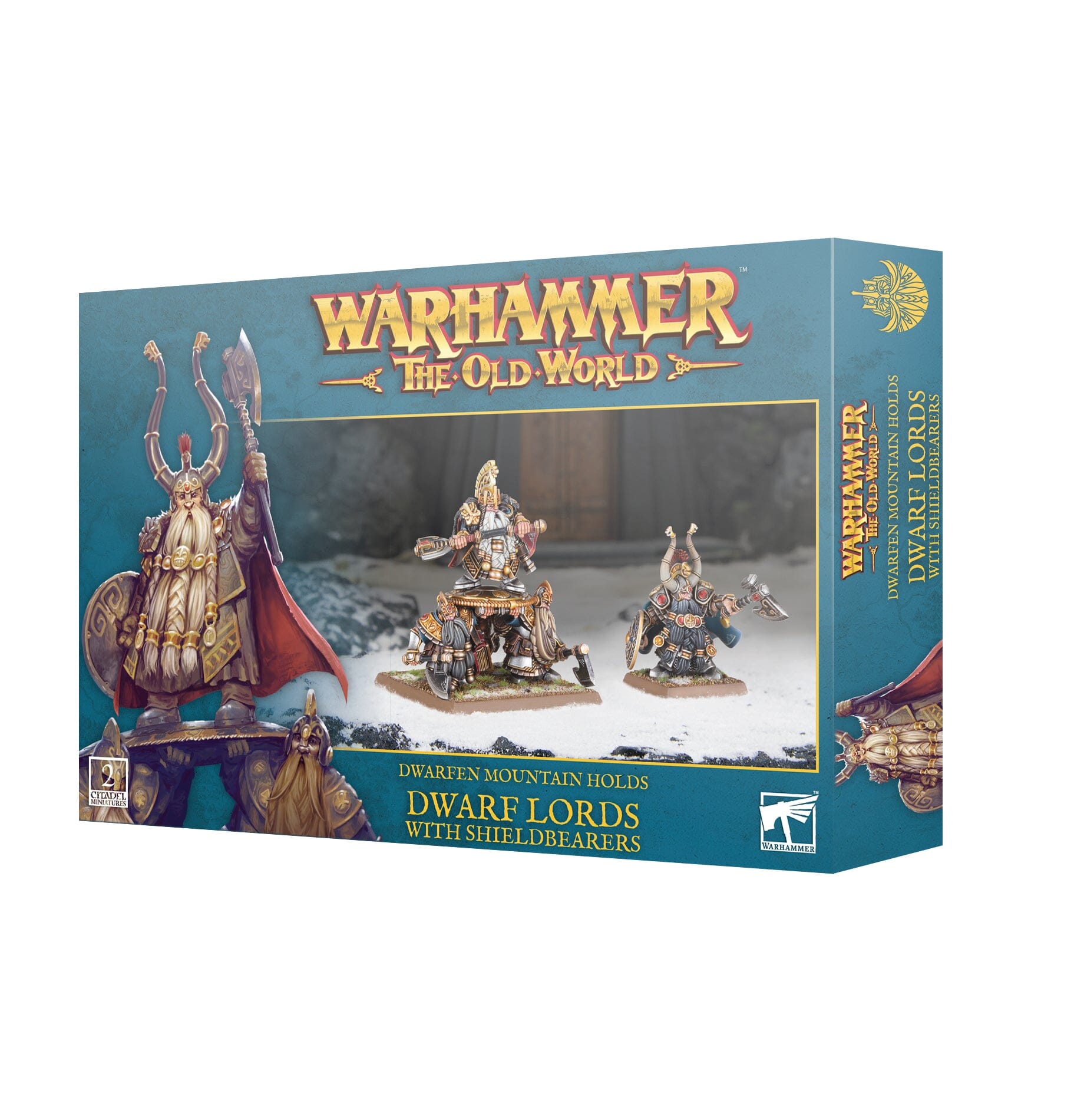 DWARF LORDS WITH SHIELDBEARERS Games Workshop Games Workshop  | Multizone: Comics And Games