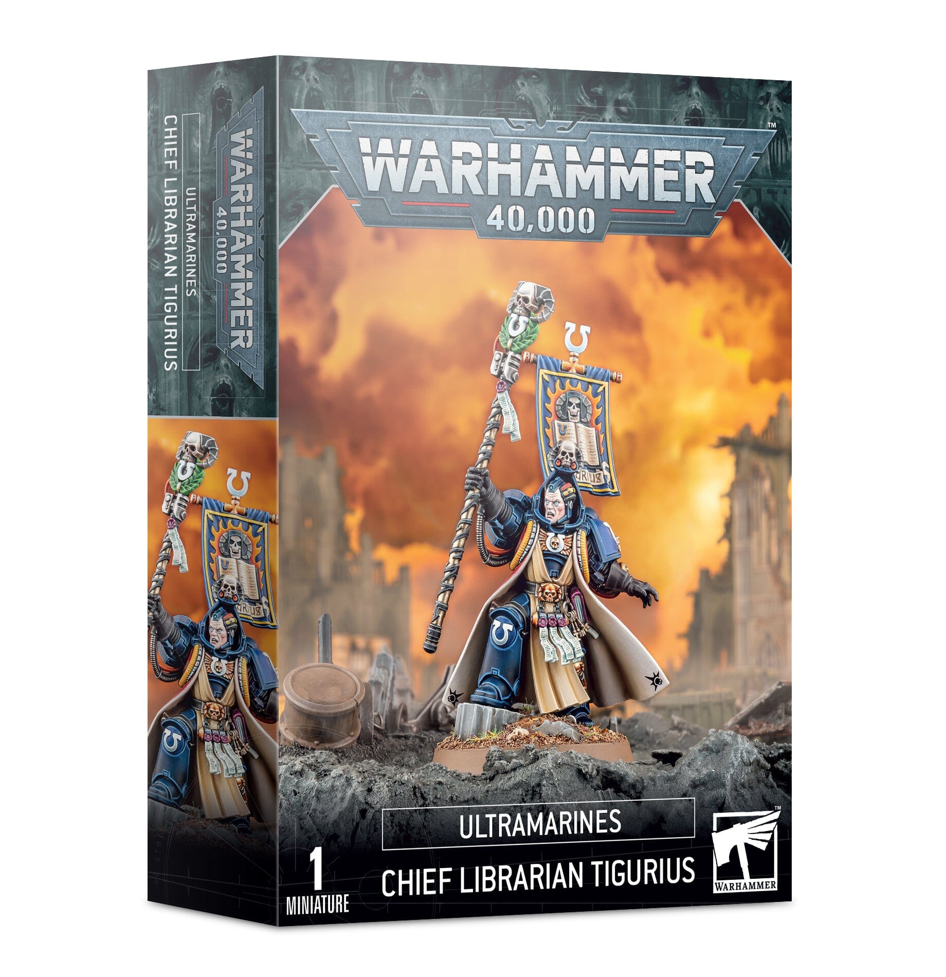 Ultramarines Chief Librarian Tigurius Miniatures|Figurines Games Workshop  | Multizone: Comics And Games