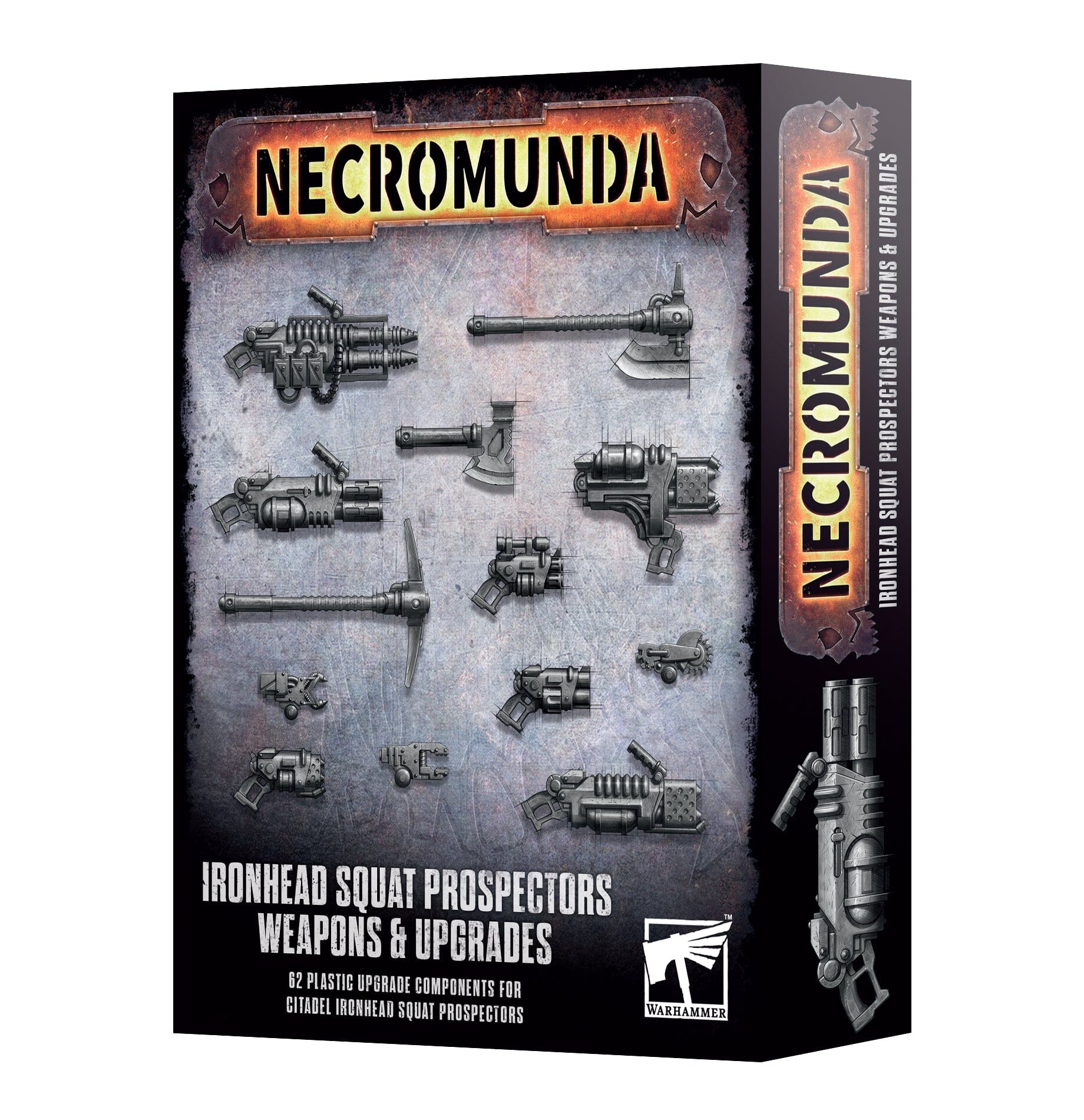 Necromunda: Ironhead Squat Prospectors Weapons & Upgrades Miniature Game Games Workshop  | Multizone: Comics And Games