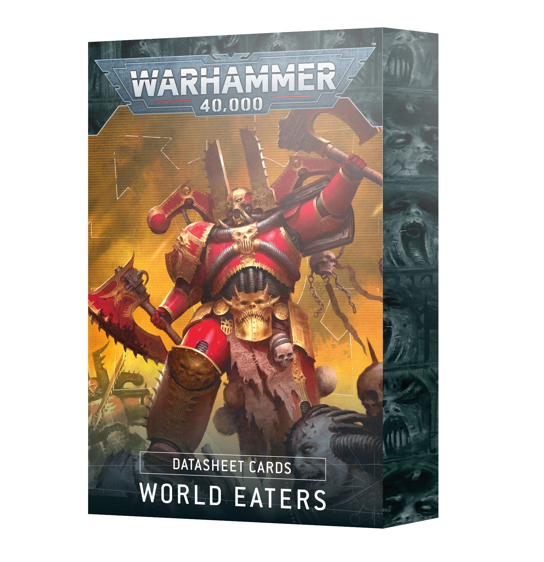 DATASHEET CARDS: WORLD EATERS (ENG) Cards Games Workshop  | Multizone: Comics And Games