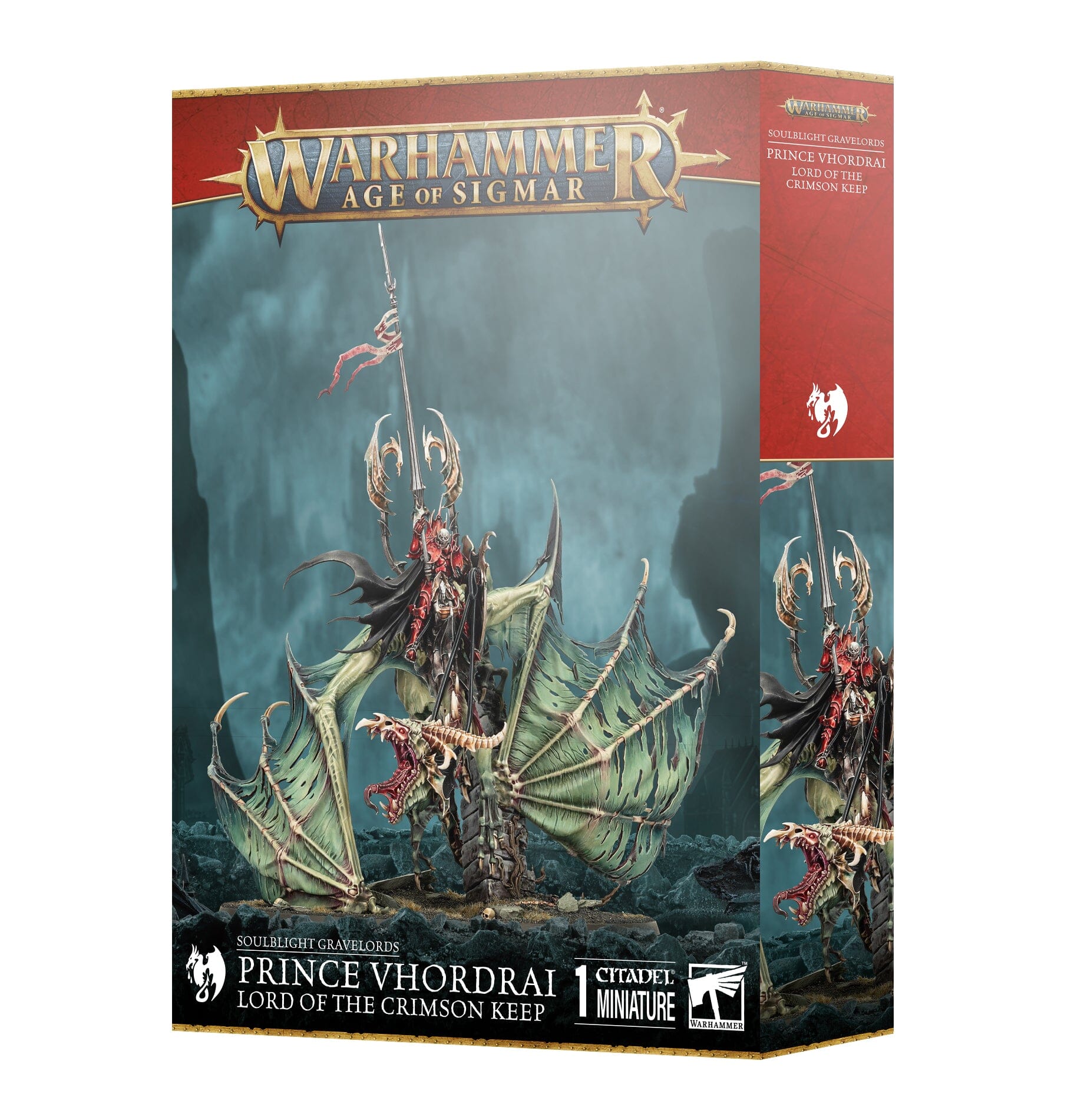 Prince Vhordrai Lord of the Crimson Keep preorder Miniature Game Games Workshop  | Multizone: Comics And Games