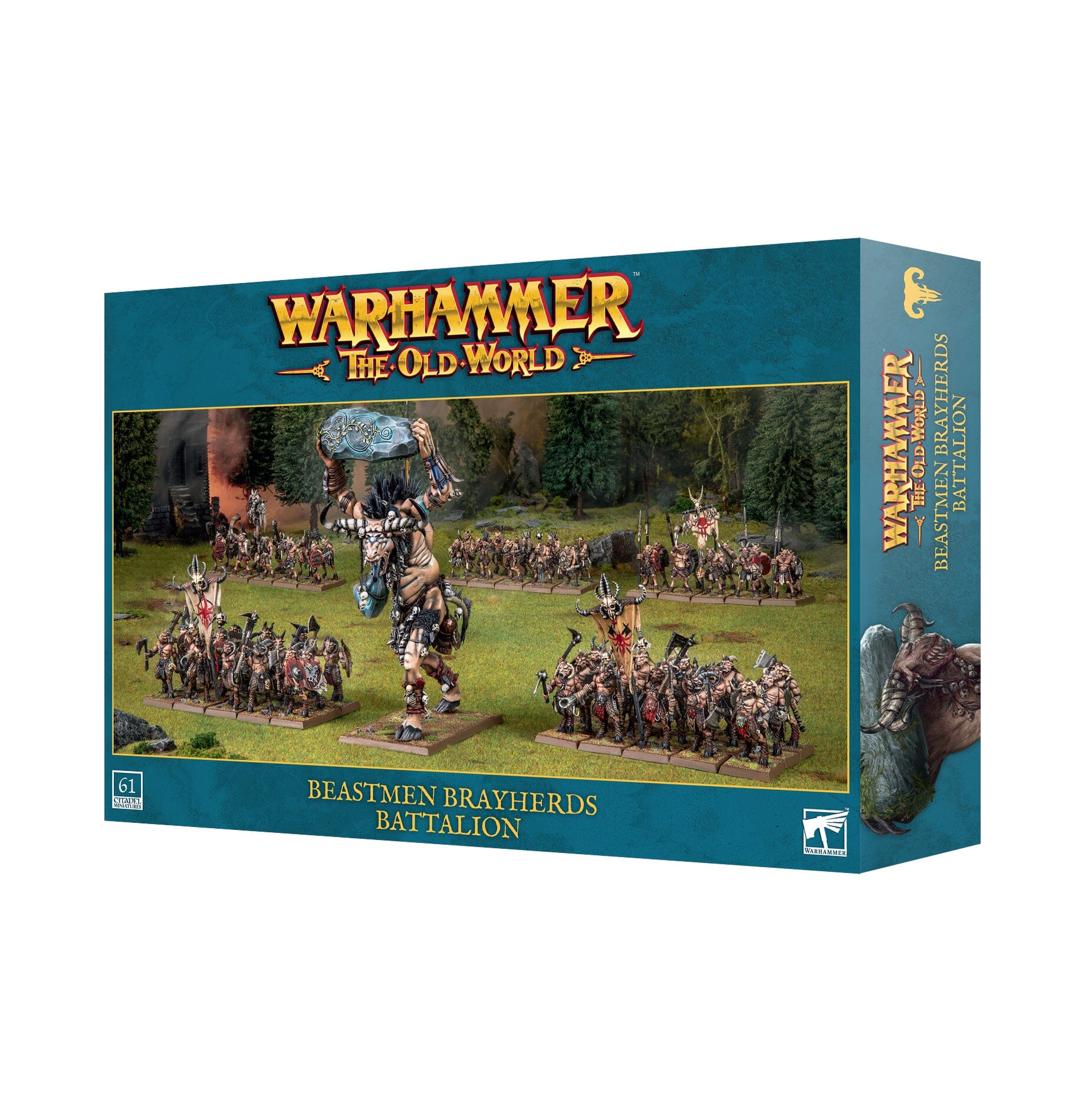 Battalion: Beastmen Brayherds Miniature Game Games Workshop  | Multizone: Comics And Games