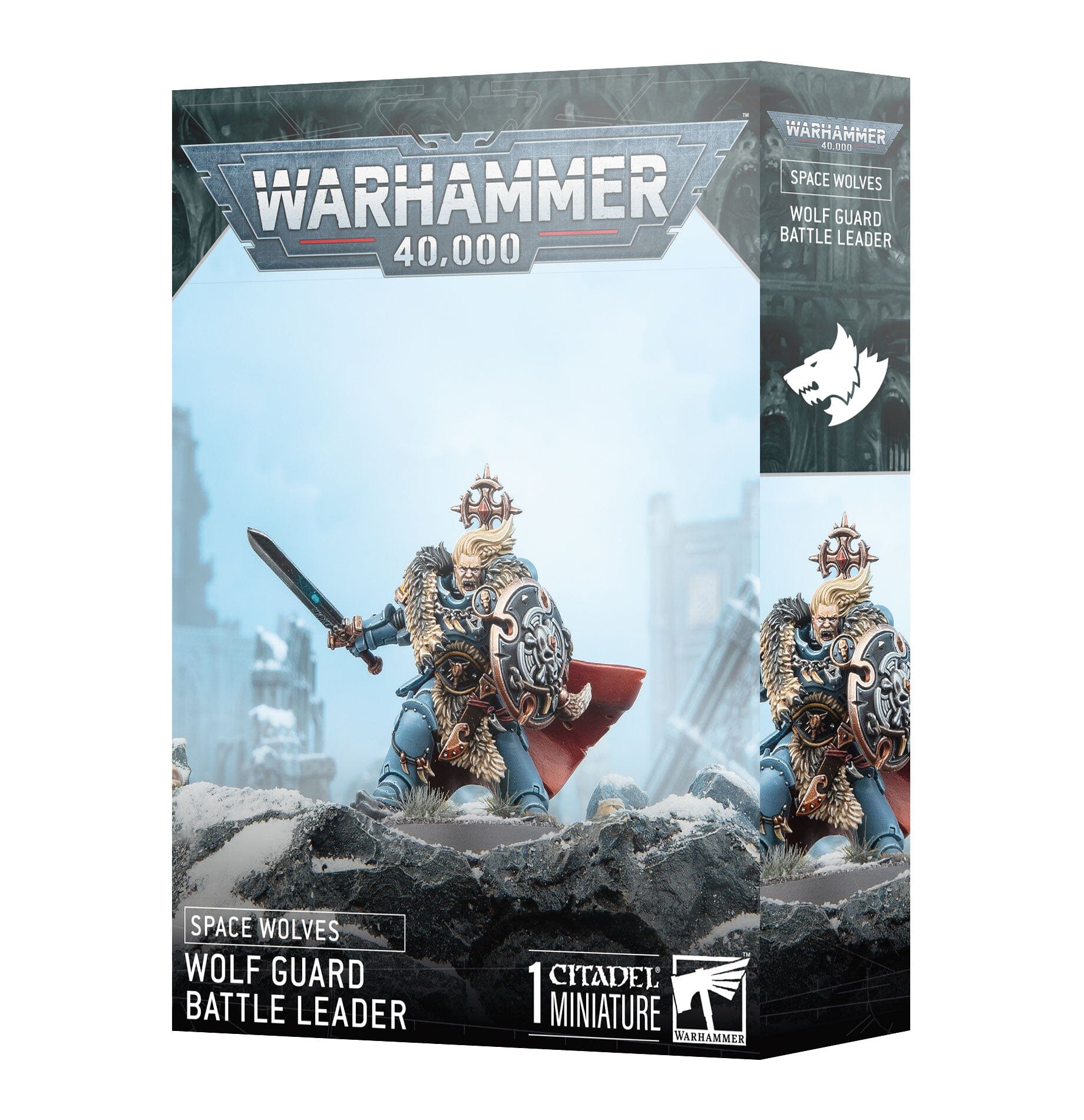 SPACE WOLVES: WOLF GUARD BATTLE LEADER Miniature Game Games Workshop  | Multizone: Comics And Games