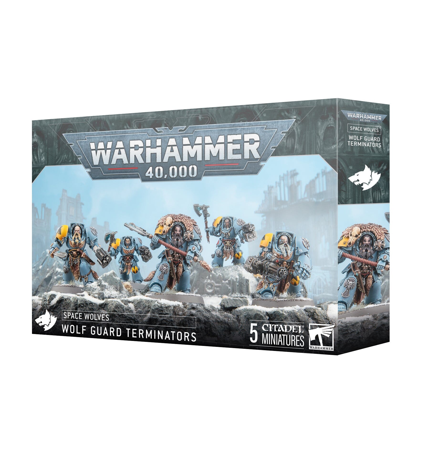 SPACE WOLVES: WOLF GUARD TERMINATORS Miniature Game Games Workshop  | Multizone: Comics And Games