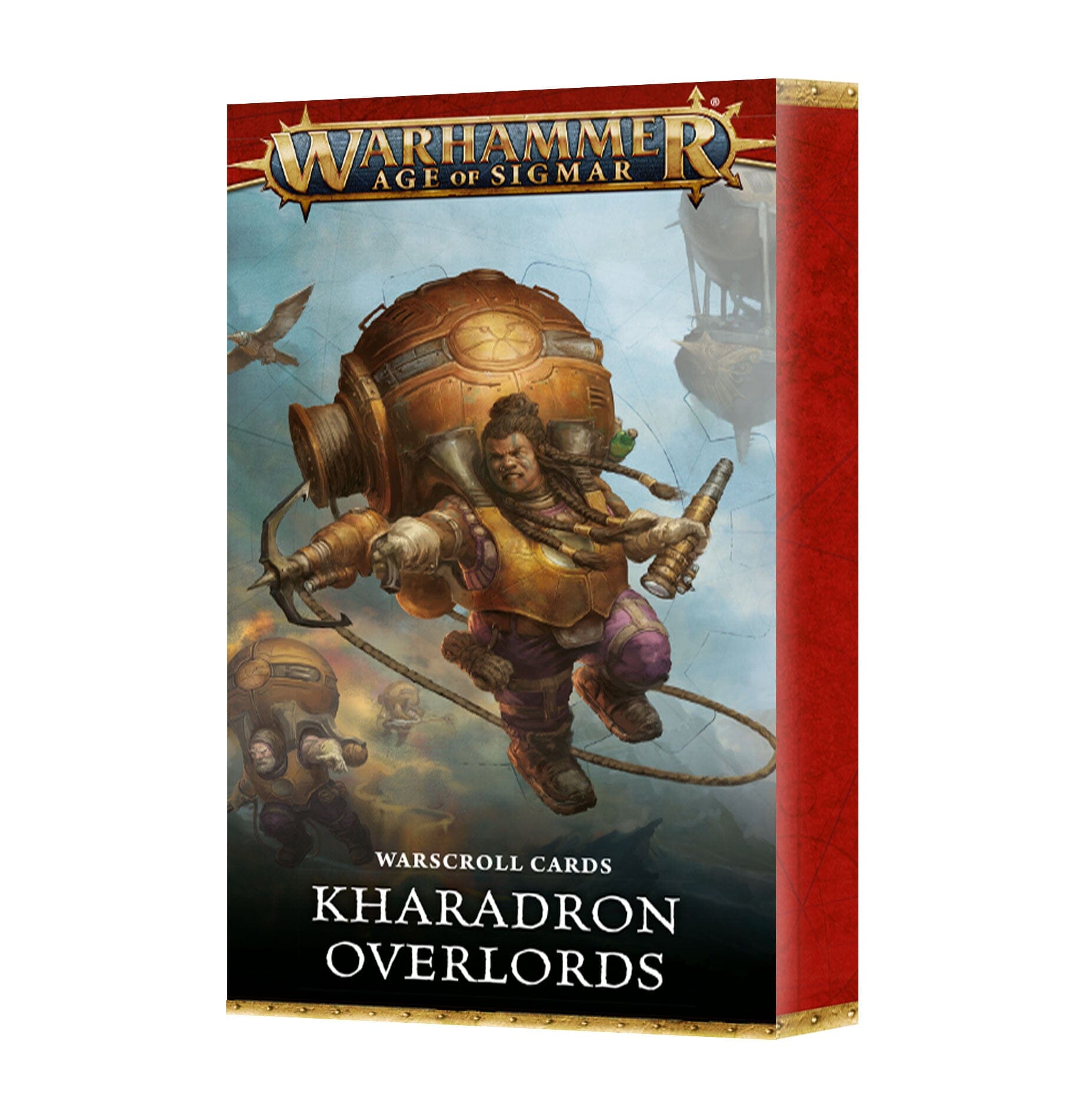 WARSCROLL CARDS: KHARADRON OVERLORDS (ENG) Miniature Game Games Workshop  | Multizone: Comics And Games