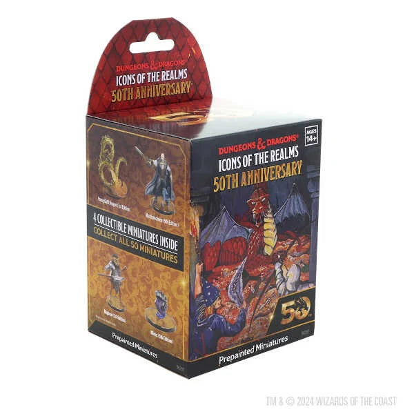 D&D: Icons of the Realm - 50th Anniversary Prepainted Miniatures | Multizone: Comics And Games