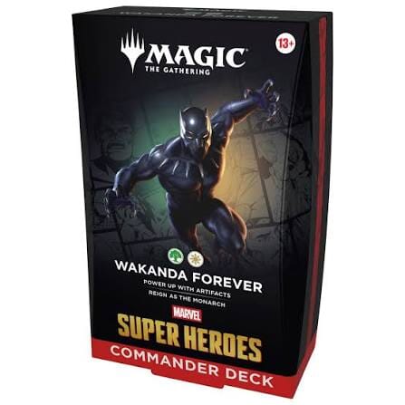 Marvel Super Heroes Commander Deck MSH: Wakanda Forever Magic The Gathering Wizards of the Coast  | Multizone: Comics And Games