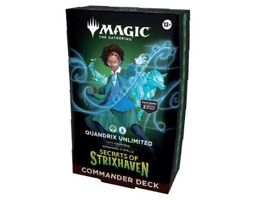 Secrets of Strixhaven Commander Deck: Quandrix Unlimited (SoS) | Multizone: Comics And Games