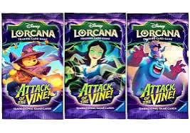 Lorcana: Attack of the Vines! Booster Pack Disney Lorcana Ravensburger  | Multizone: Comics And Games