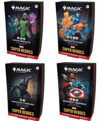 Marvel Super Heroes Commander decks (Pre-order June/2026) Magic The Gathering Wizards of the Coast  | Multizone: Comics And Games