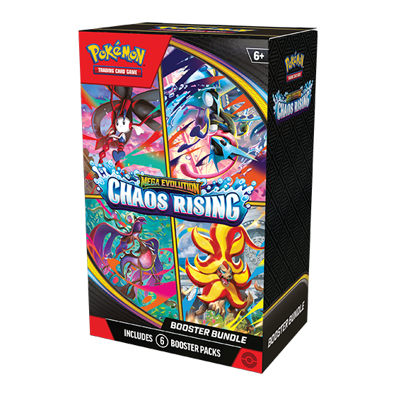 Chaos Rising Booster Bundle (Pre-order 27/03/2026) Pokemon Pokémon  | Multizone: Comics And Games