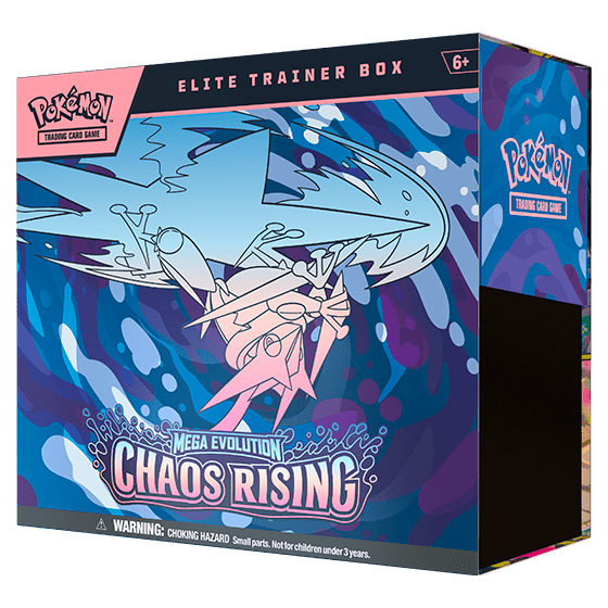 Chaos Rising Elite Trainer Box (Pre-order 27/03/2026) Pokemon Pokémon  | Multizone: Comics And Games