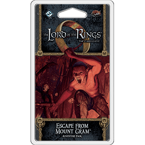 Lord of the RIngs The Card Game Escape from Mount Gram card game Fantasy Flight Games  | Multizone: Comics And Games