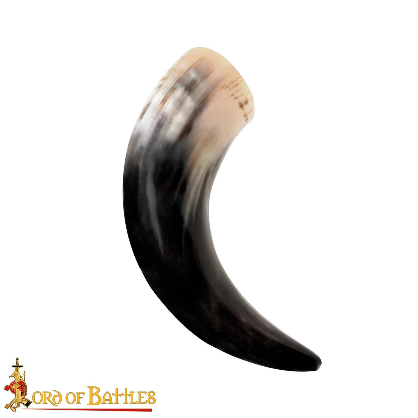 Drinking Horn Medium - Natural 500ml LARP Gear Lord of Battles  | Multizone: Comics And Games