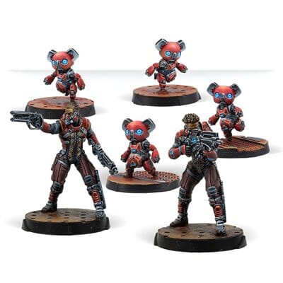 Infinity: Moran Maasai Hunters Infinity Corvus Belli  | Multizone: Comics And Games