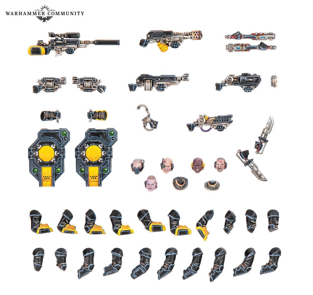 Necromunda: Enforcer Weapons & Upgrades (Pre-order 27/09/2025) Necromunda Games Workshop  | Multizone: Comics And Games