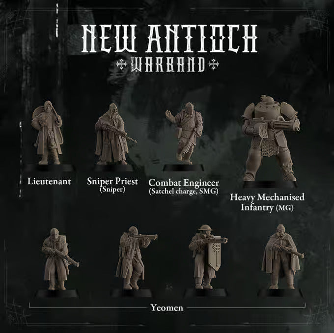 Trench Crusade Kickstarter: New Antioch Warband | Multizone: Comics And Games