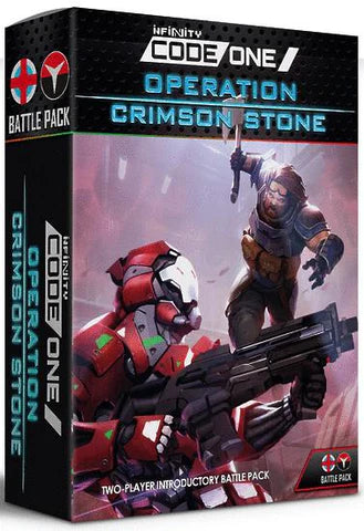Infinity: Code One - Operation Crimson Stone Board Game Infinity Universe  | Multizone: Comics And Games