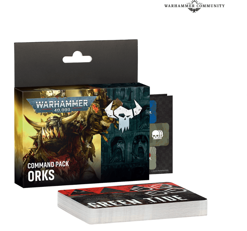 Command pack Orks English (pre-order 09/05/2026) Cards Games Workshop  | Multizone: Comics And Games