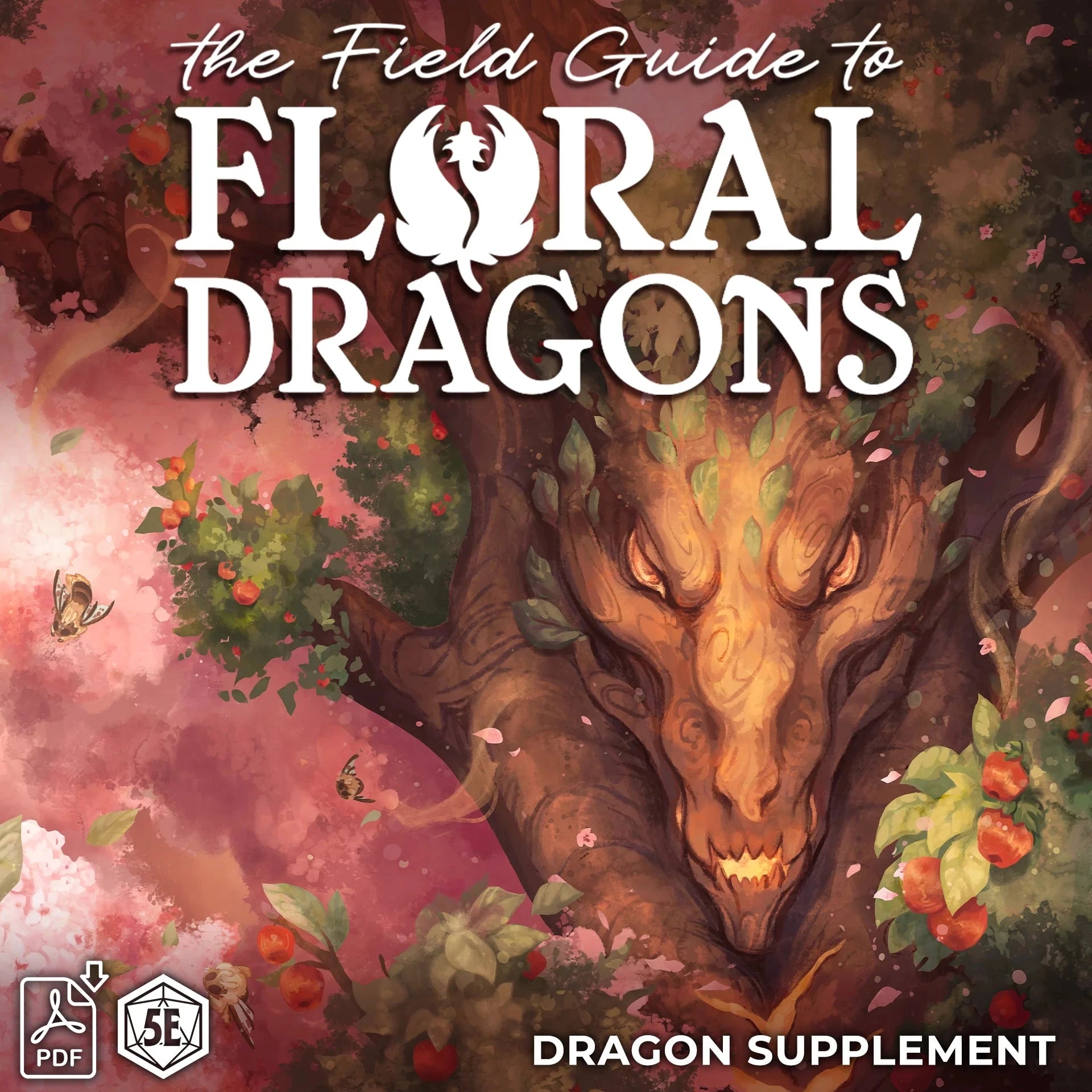 The Field Guide to Floral Dragons: Box Set D&D hitpoint press  | Multizone: Comics And Games