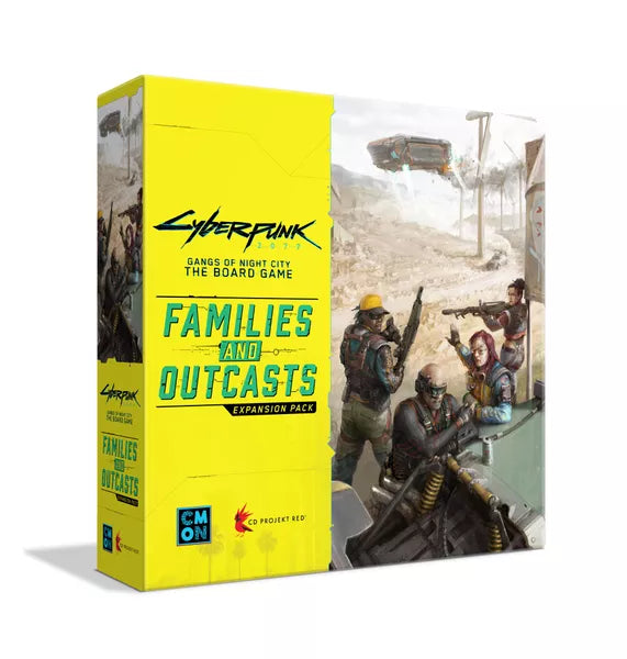Cyberpunk 2077: Gangs of Night City - Families & outcasts Board Games CMON  | Multizone: Comics And Games