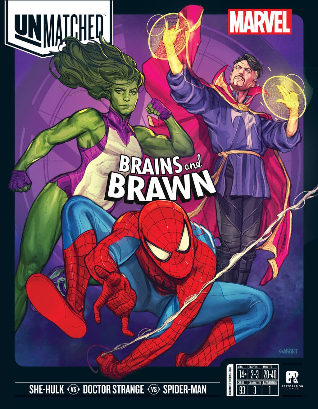 Marvel Unmatched Brains & Brawn Multizone: Comics And Games  | Multizone: Comics And Games