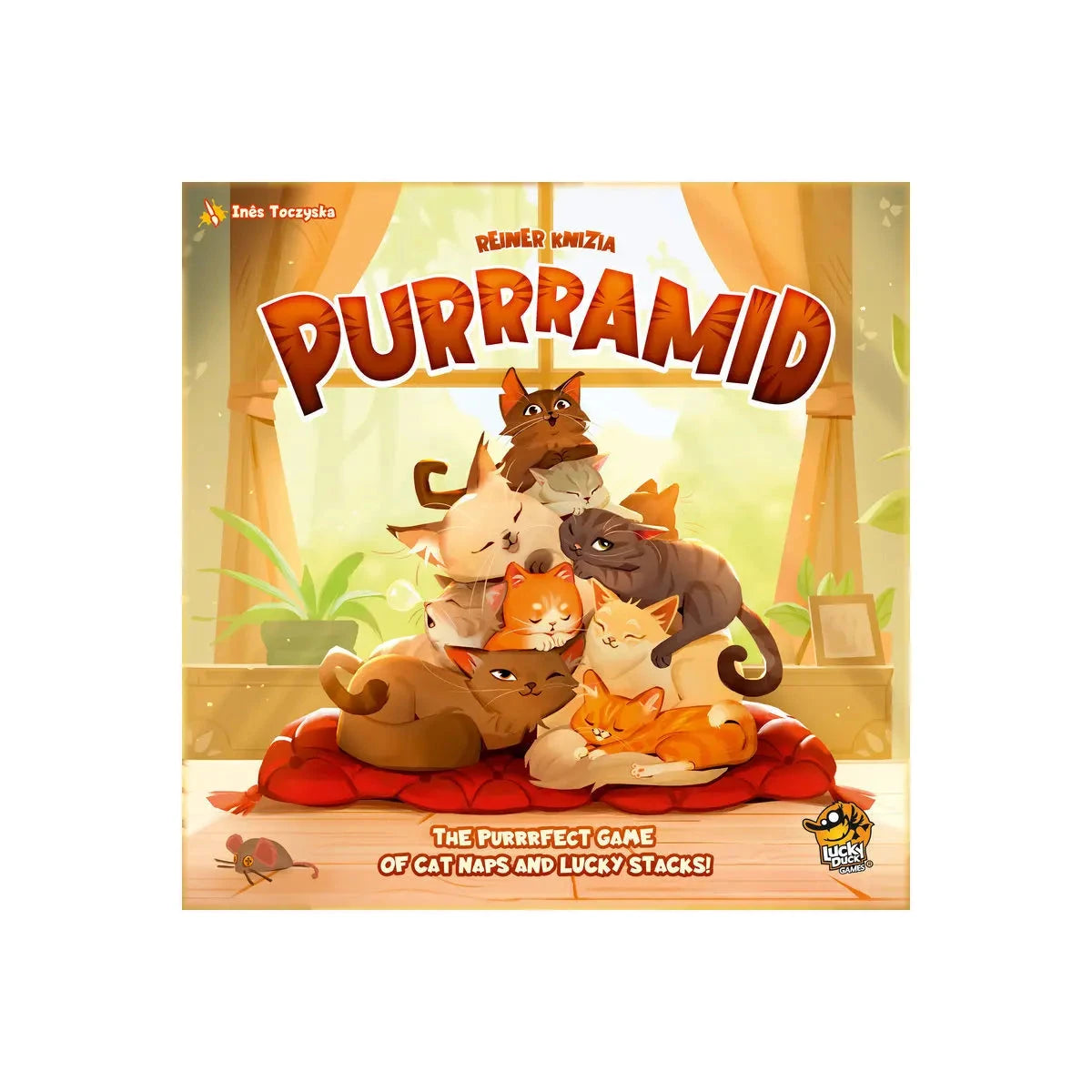 Purrramid Board Game Lucky Duck Games  | Multizone: Comics And Games