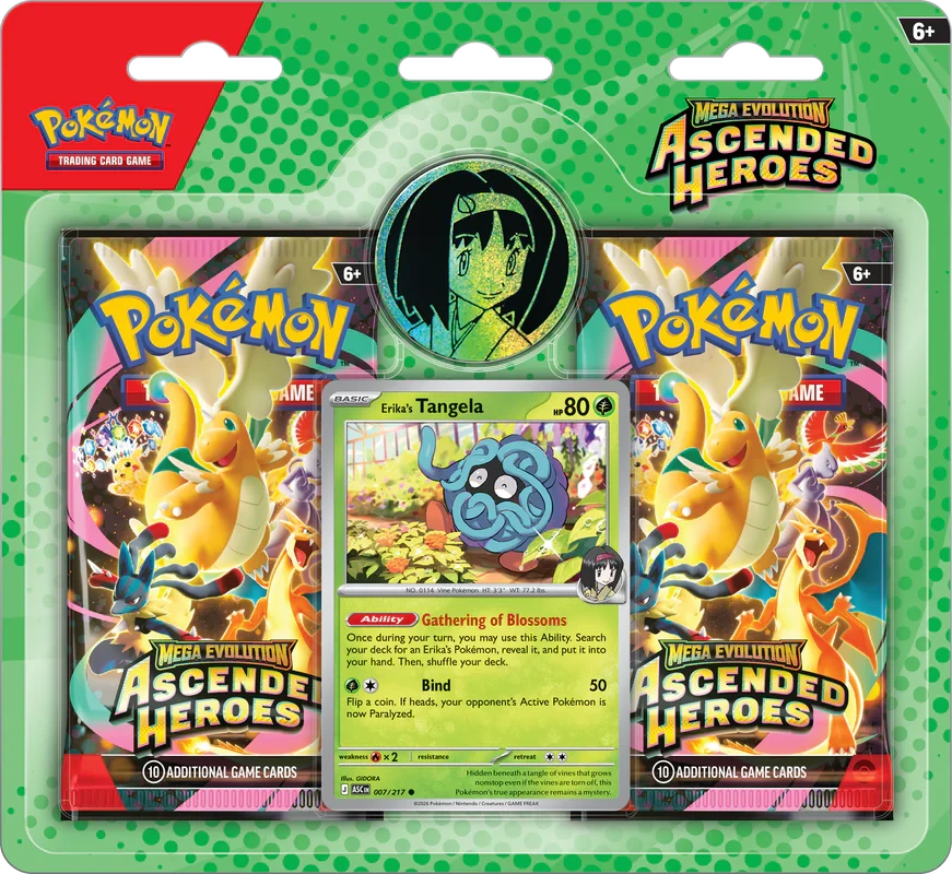Ascended Heroes 2 pack blister pokemon Pokémon Larry  | Multizone: Comics And Games