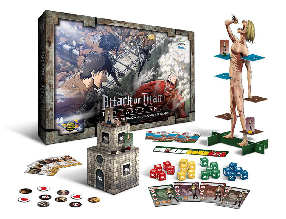 Attack on Titan: The Last Stand Board Game Don't Panic Games  | Multizone: Comics And Games