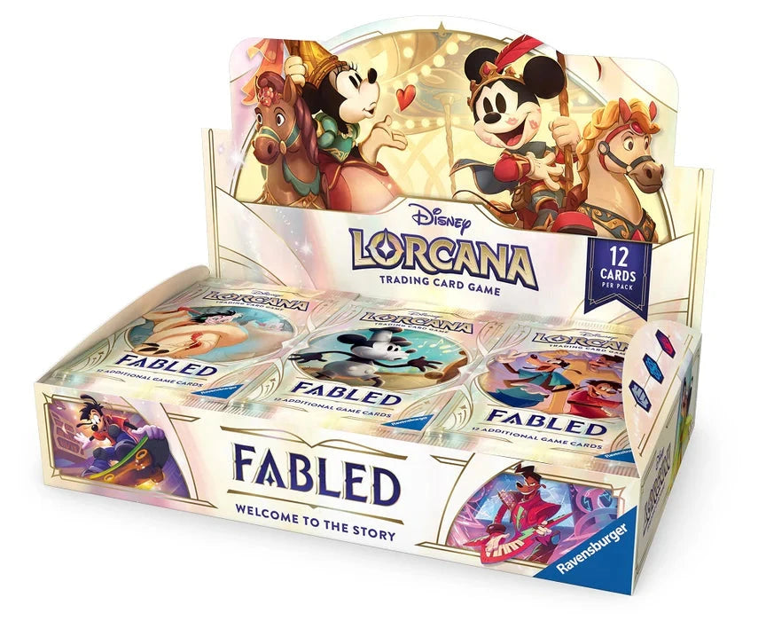 Disney Lorcana: Fabled Booster Display Cards Ravensburger  | Multizone: Comics And Games