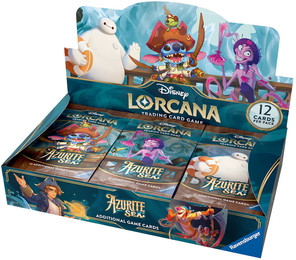 Lorcana Azurite Sea Booster Display Disney Lorcana Disney  | Multizone: Comics And Games