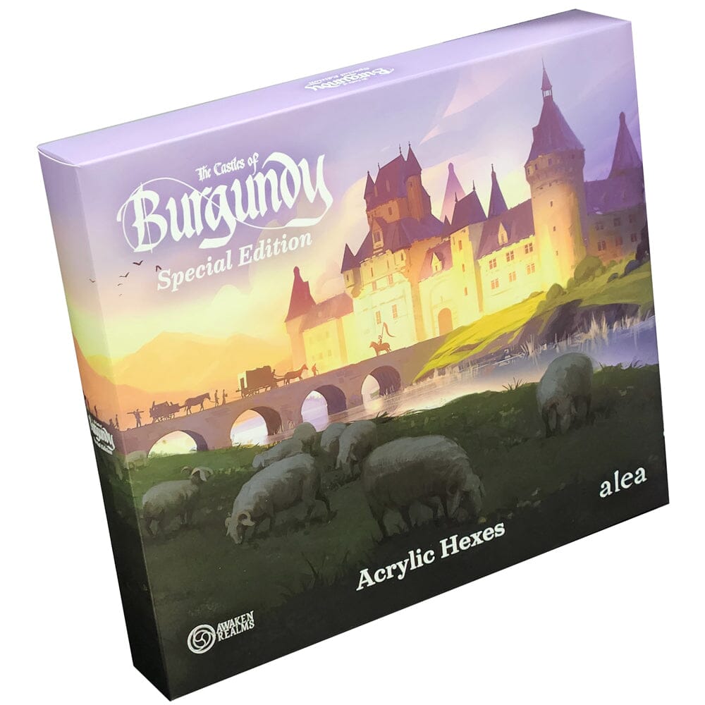 Castles of Burgundy: Special edition - Acrylic hexes Multizone: Comics And Games  | Multizone: Comics And Games