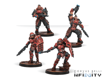 Infinity: Corregidor Fire team Pack Beta Infinity Corvus Belli  | Multizone: Comics And Games