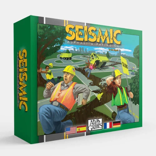 Seismic Board Game Atlas Games  | Multizone: Comics And Games