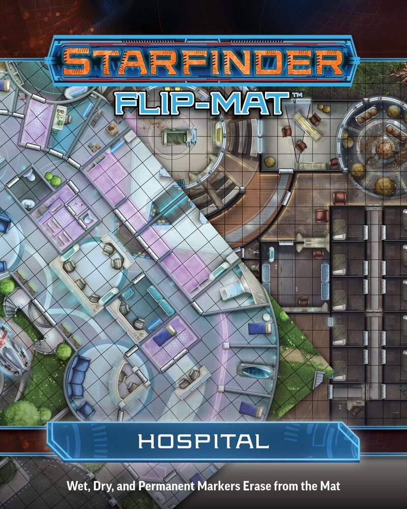 Starfinder: Flip-mat - Hospital Multizone: Comics And Games  | Multizone: Comics And Games