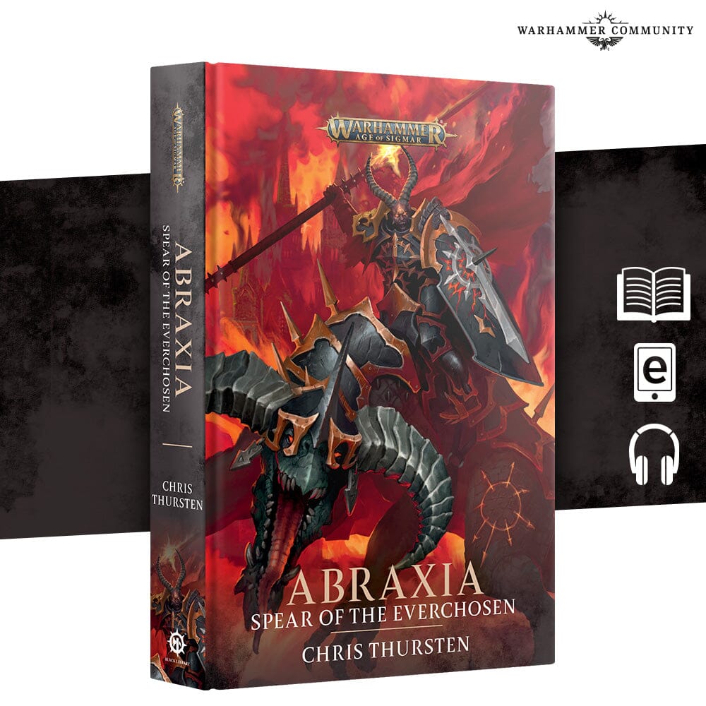 Abraxia: Spear of the Everchosen (Pre-order 01/11/2025) Black Library Multizone: Comics And Games  | Multizone: Comics And Games