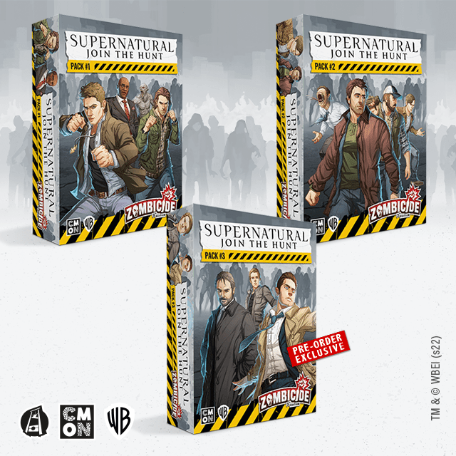 Zombicide: Supernatural Character Pack Bundle Miniature Game Multizone: Comics And Games  | Multizone: Comics And Games