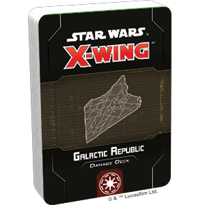 X-Wing Damage Deck - Galactic Republic X-wing Atomic Mass Games  | Multizone: Comics And Games