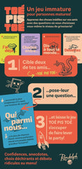 Toé Pis Toé (FRE) Board Game Randolph  | Multizone: Comics And Games