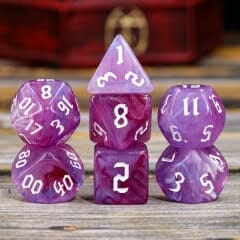 Violet Swirls dice Dice Multizone: Comics And Games  | Multizone: Comics And Games