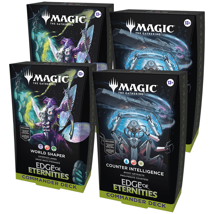 Edge of Eternities Commander Decks [preorder release 01/08/2025] Magic The Gathering Wizards of the Coast  | Multizone: Comics And Games