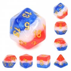 3 Layer Multicolor Dice Dice Multizone: Comics And Games  | Multizone: Comics And Games