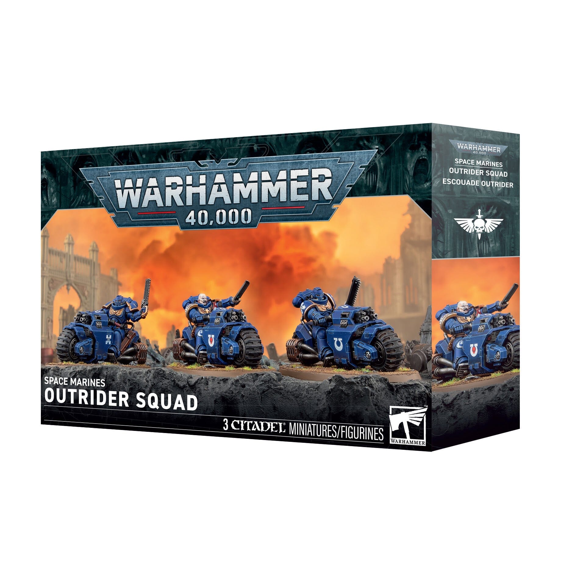 Space marines Outrider squad (pre order 10/03/2026) Model Kit Games Workshop  | Multizone: Comics And Games