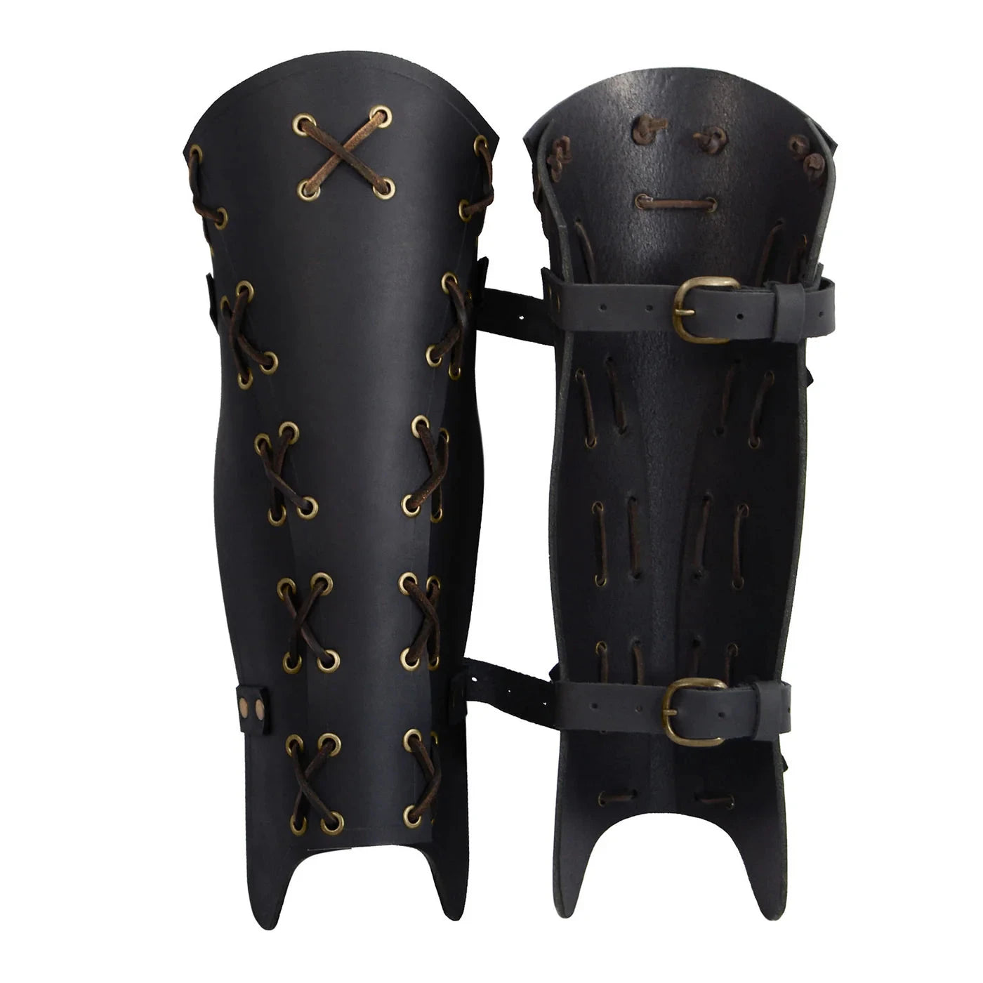 Borge Greaves - Black LARP Gear Artisans D'Azure  | Multizone: Comics And Games