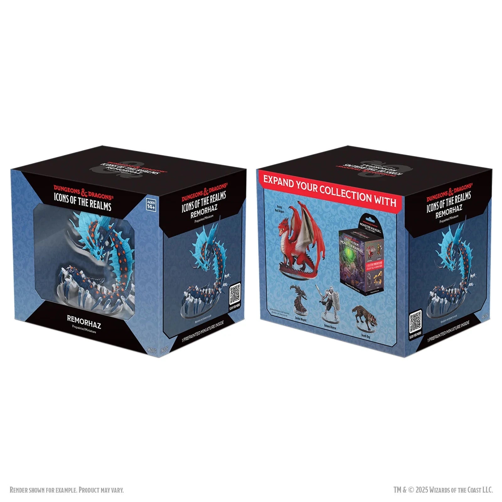 D&D Icons of the Realm: Remorhaz prepainted miniature Dungeons & Dragons Wizards of the Coast  | Multizone: Comics And Games